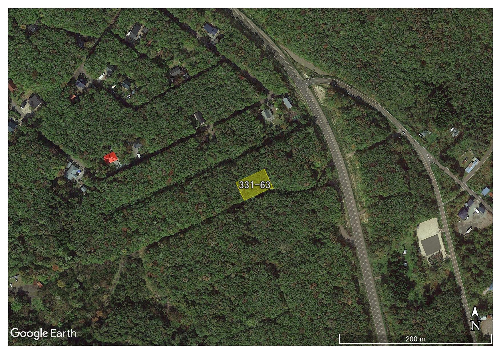 鹿部町字本別　1,000㎡　価格改定　